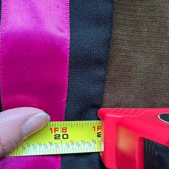 Talbots Ribbon Black Stripes Blazer Gold Trim 4 button 1st Button Is lose SZ 6P - Picture 11 of 11